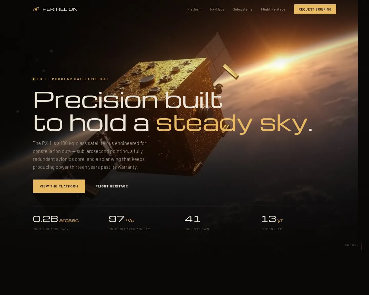Perihelion Systems — Space Tech, Aerospace landing design